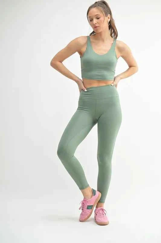 MONO B Venice Cloud Light Contour High-Waisted Leggings