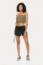 MONO B Flexstrap Ripstop Drawstring Shorts