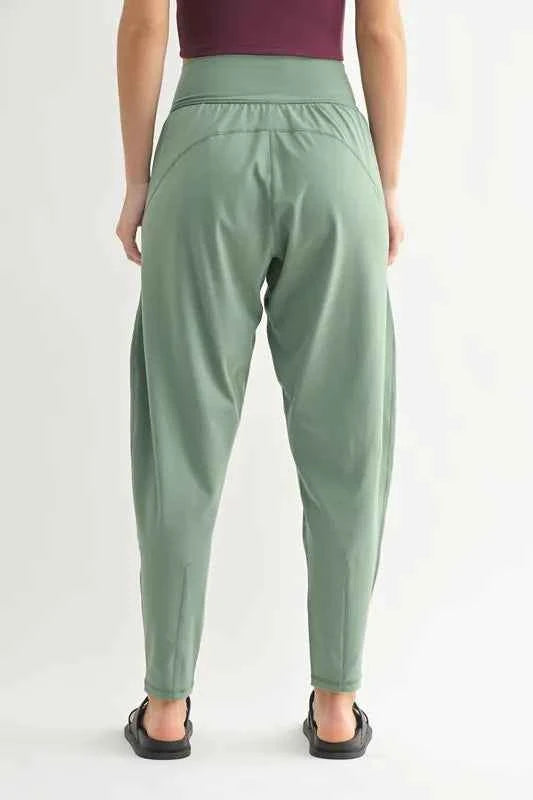 MONO B Flowbarrel High Waist Active Pants