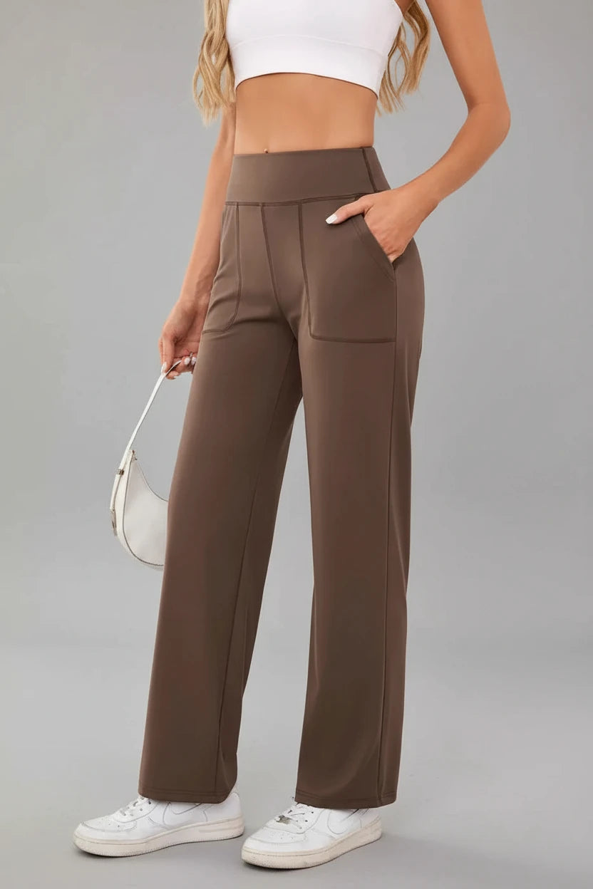 Lovelet High Waist Active Pants with Pockets