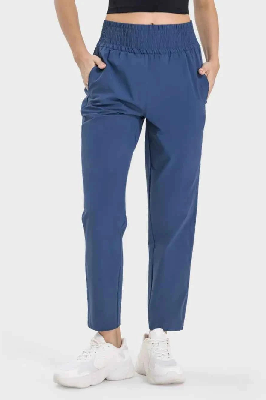 Millennia Pocketed High Waist Active Pants