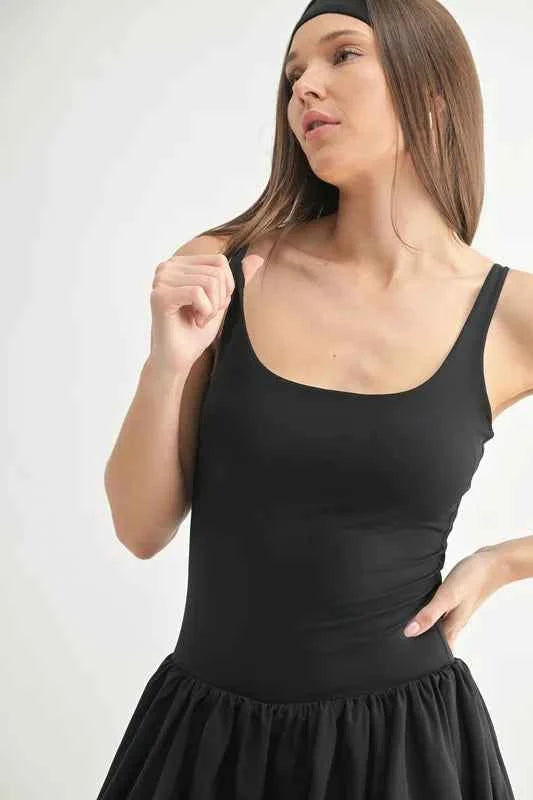 MONO B Bubble Active Mini Dress