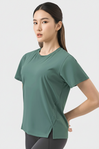 T-shirt Aina com fenda