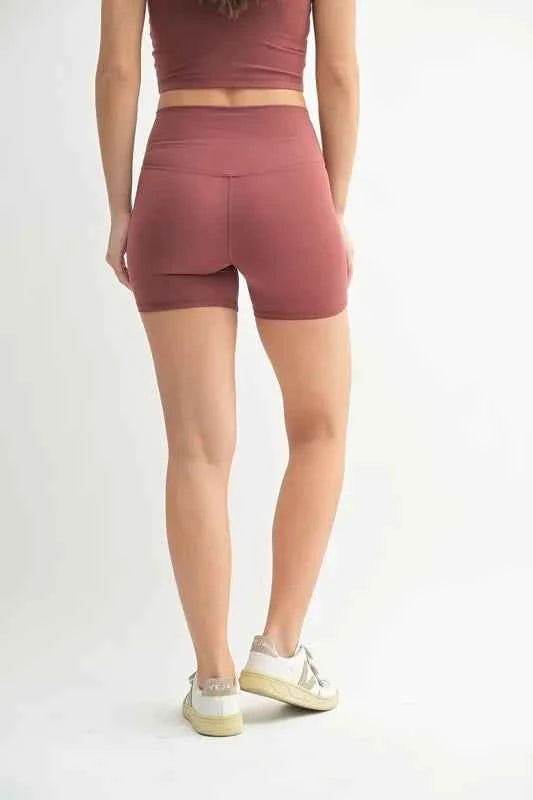 MONO B Venice Cloud Light Contour Biker Shorts
